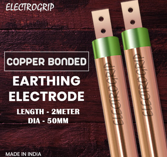 COPPER BONDED EARTHING ELECTRODE 50MM - 80 MM